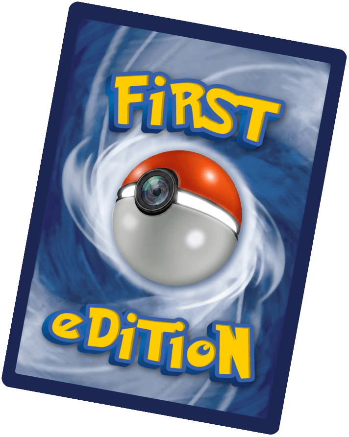 The First Edition card back